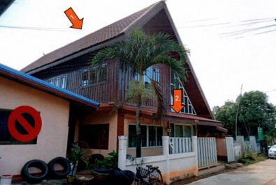ขายทอดตลาด ที่ดินพร้อมสิ่งปลูกสร้าง ต.หัวนาคำ อ.ยางตลาด จ.กาฬสินธุ์