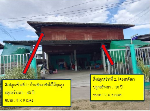 ขายทอดตลาด ที่ดินพร้อมสิ่งปลูกสร้าง ต.กู่สวนแตง อ.พุทไธสง จ.บุรีรัมย์