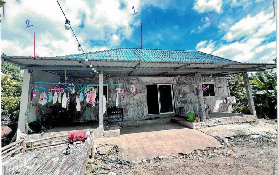 ขายทอดตลาด ที่ดินพร้อมสิ่งปลูกสร้าง ต.บ้านยาง อ.เมืองบุรีรัมย์ จ.บุรีรัมย์