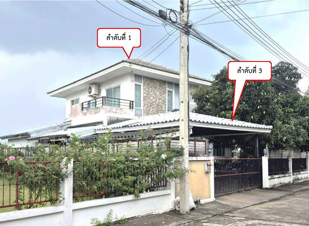 ขายทอดตลาด ที่ดินพร้อมสิ่งปลูกสร้าง ต.กระแชง อ.สามโคก จ.ปทุมธานี