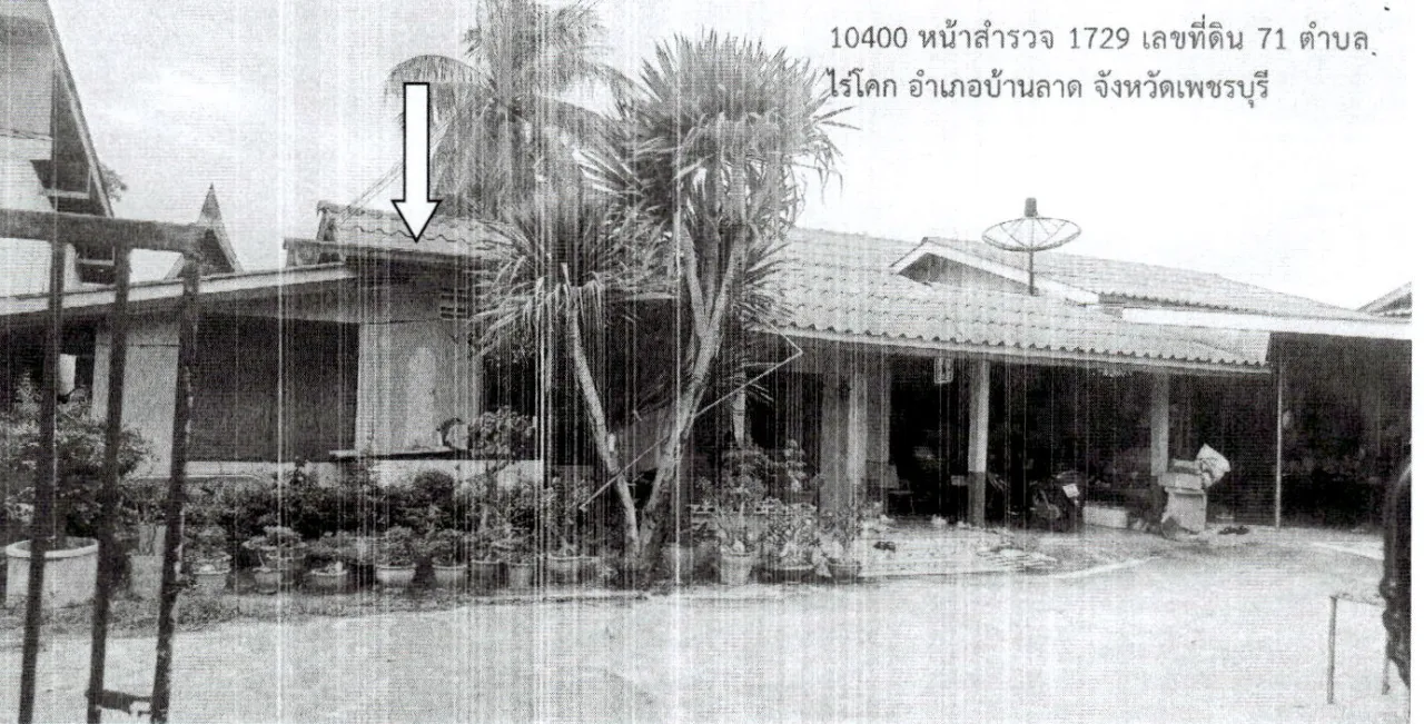 ขายทอดตลาด ที่ดินพร้อมสิ่งปลูกสร้าง ต.ไร่โคก อ.บ้านลาด จ.เพชรบุรี