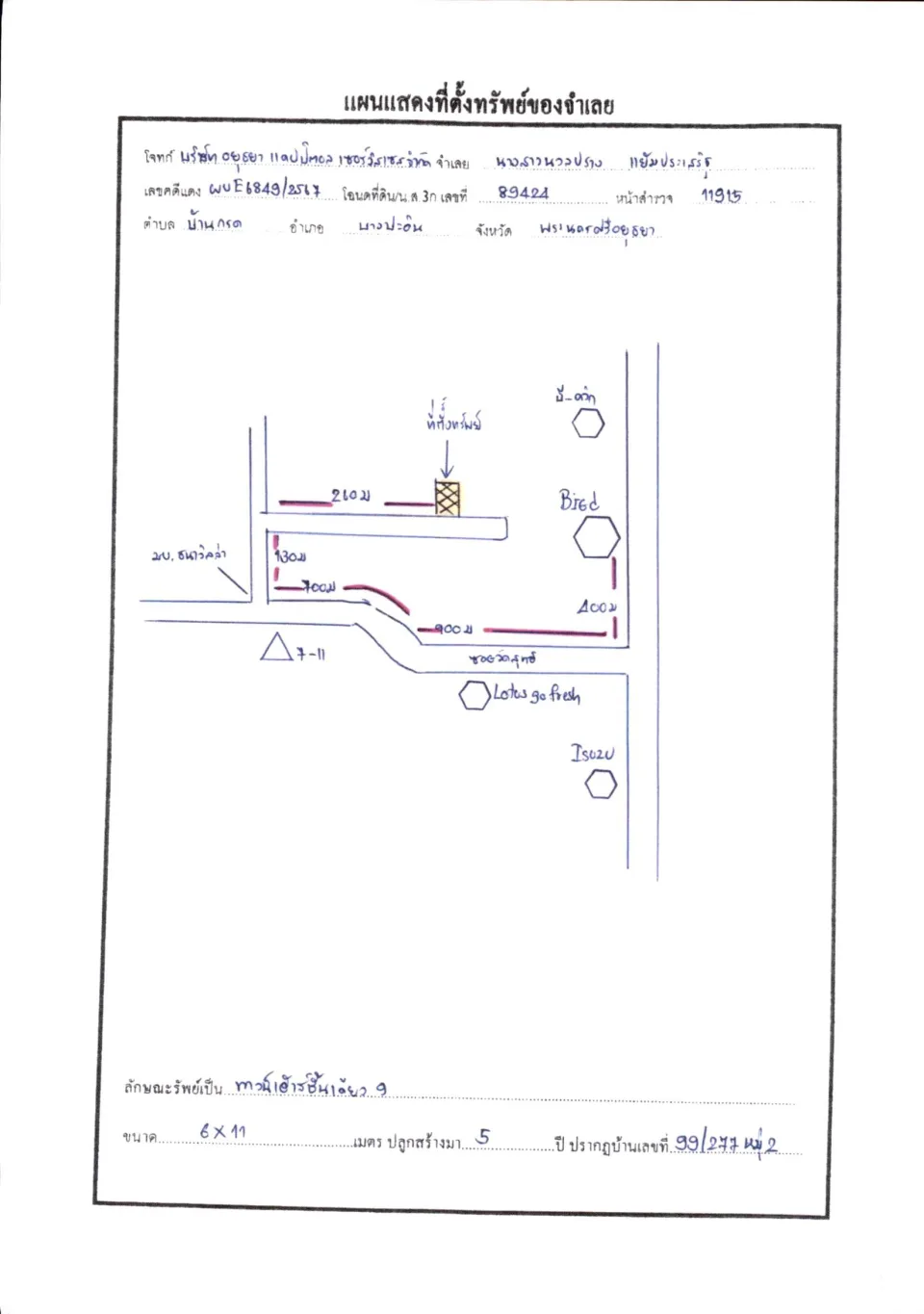 แผนที่ประกอบทรัพย์ 1