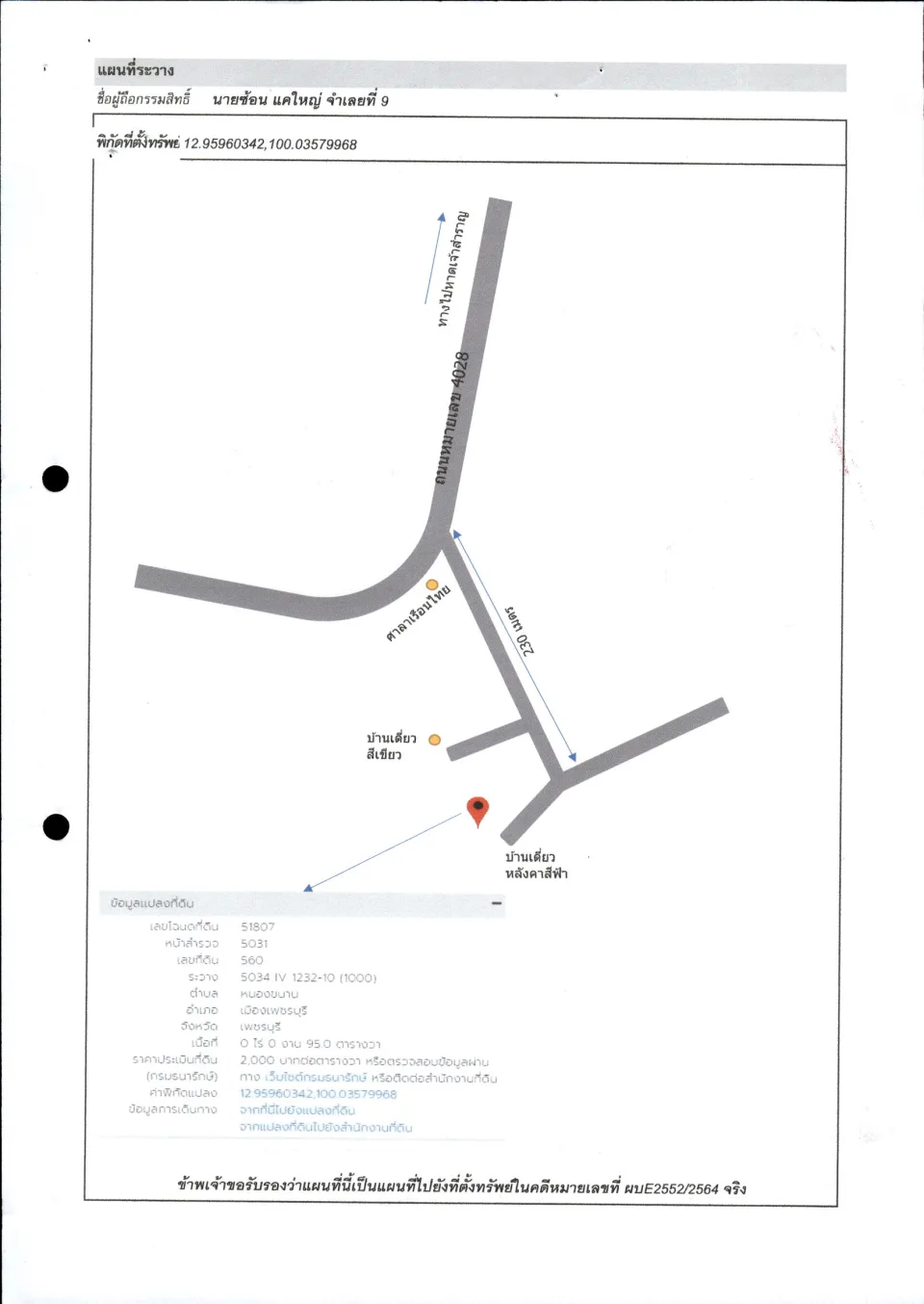 แผนที่ประกอบทรัพย์ 2