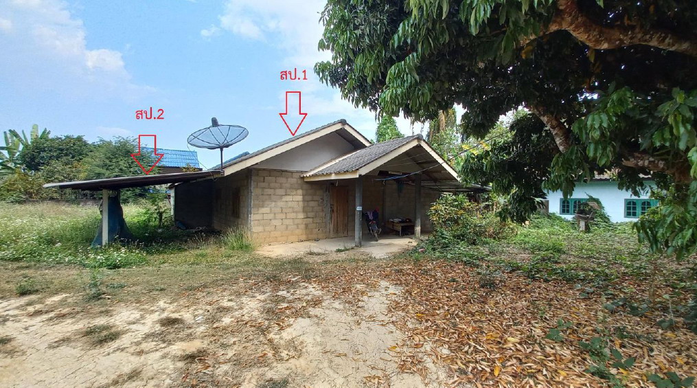 ขายทอดตลาด ที่ดินพร้อมสิ่งปลูกสร้าง ต.ป่าแฝก อ.แม่ใจ จ.พะเยา