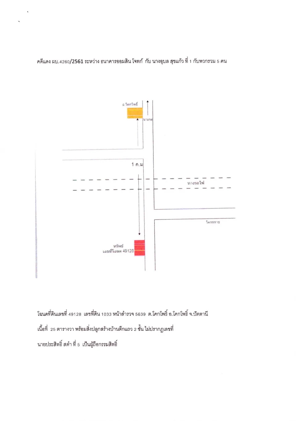 แผนที่ประกอบทรัพย์ 1