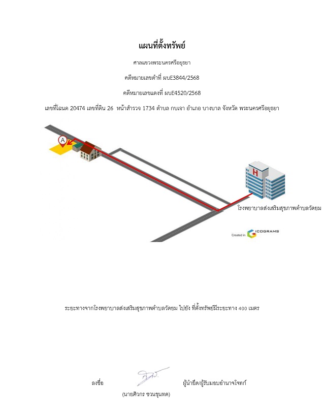 แผนที่ประกอบทรัพย์ 1