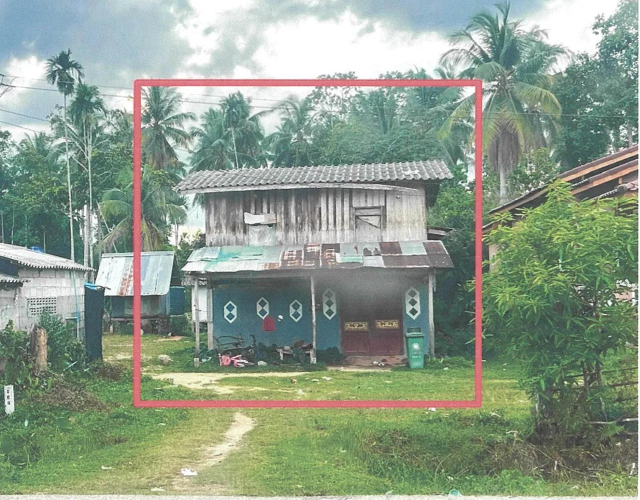 ขายทอดตลาด ที่ดินพร้อมสิ่งปลูกสร้าง ต.ปากู อ.ทุ่งยางแดง จ.ปัตตานี