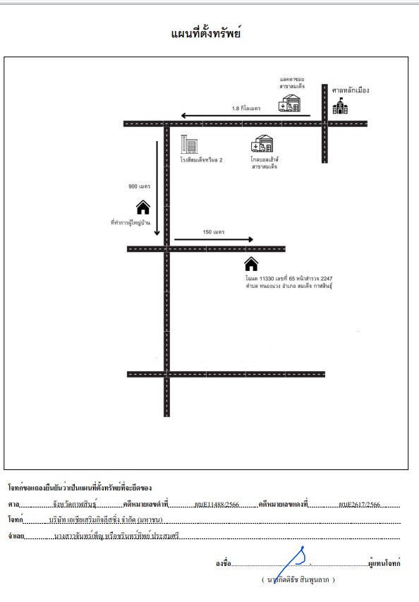 แผนที่ประกอบทรัพย์ 1