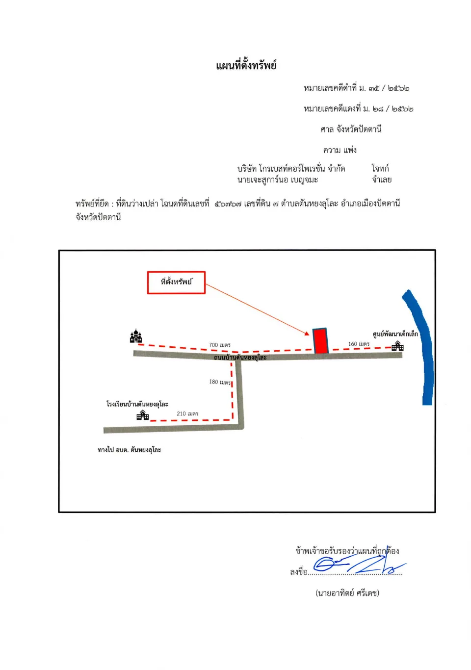 แผนที่ประกอบทรัพย์ 1