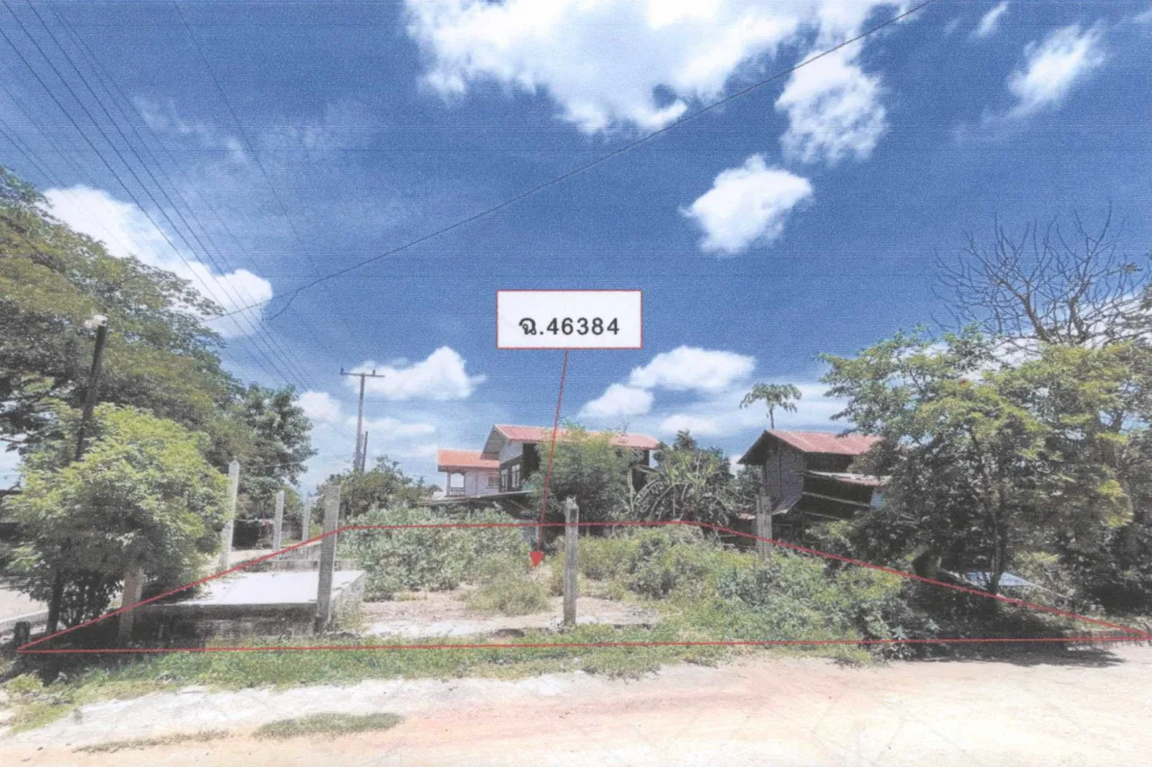 ขายทอดตลาด ที่ดินว่างเปล่า ต.หนองแสง อ.วาปีปทุม จ.มหาสารคาม