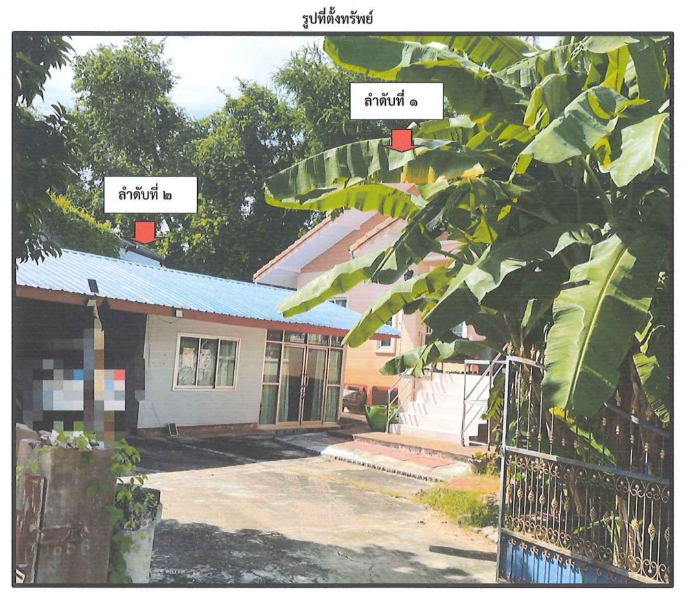 ขายทอดตลาด ที่ดินพร้อมสิ่งปลูกสร้าง ต.ตลาด อ.เมืองมหาสารคาม จ.มหาสารคาม