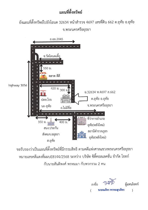 แผนที่ประกอบทรัพย์ 1