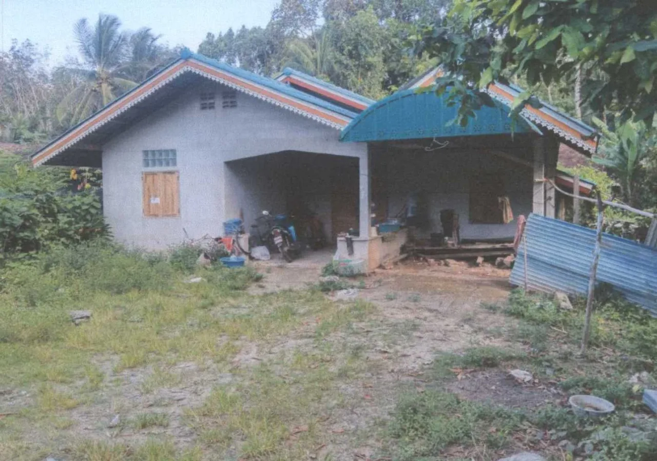 ขายทอดตลาด ที่ดินพร้อมสิ่งปลูกสร้าง ต.เกาะจัน อ.มายอ จ.ปัตตานี