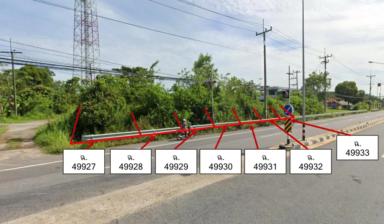 ขายทอดตลาด ที่ดินว่างเปล่า ต.มะกรูด อ.โคกโพธิ์ จ.ปัตตานี