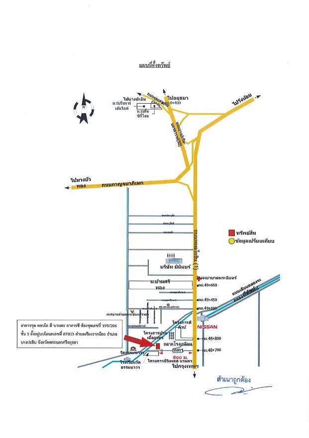 แผนที่ประกอบทรัพย์ 1
