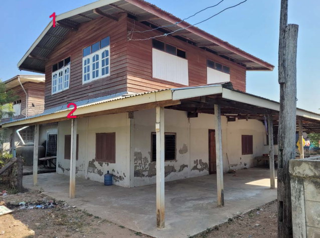 ขายทอดตลาด ที่ดินพร้อมสิ่งปลูกสร้าง ต.แห่ใต้ อ.โกสุมพิสัย จ.มหาสารคาม