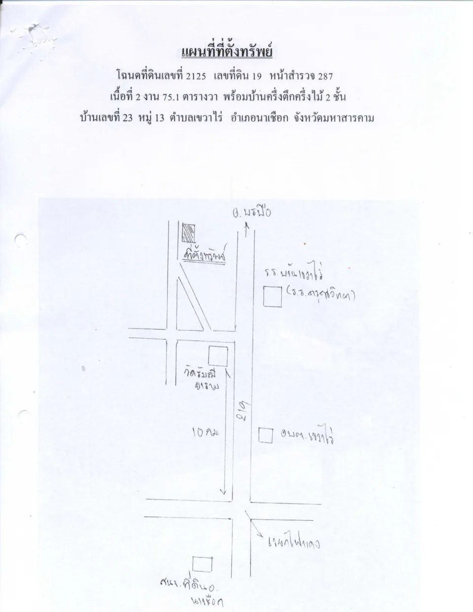 แผนที่ประกอบทรัพย์ 1