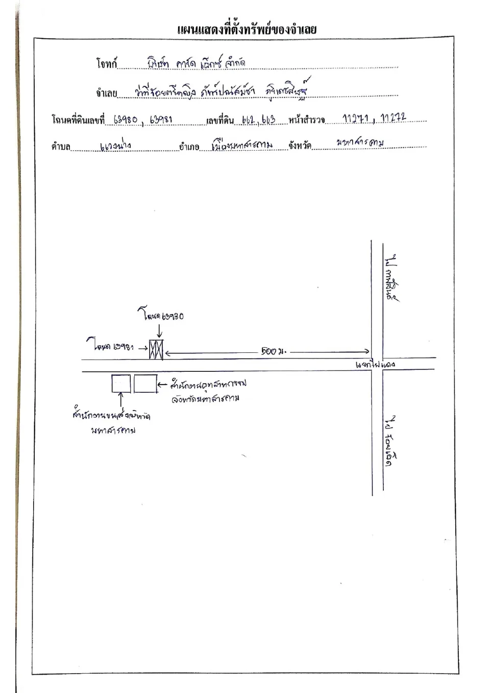 แผนที่ประกอบทรัพย์ 1