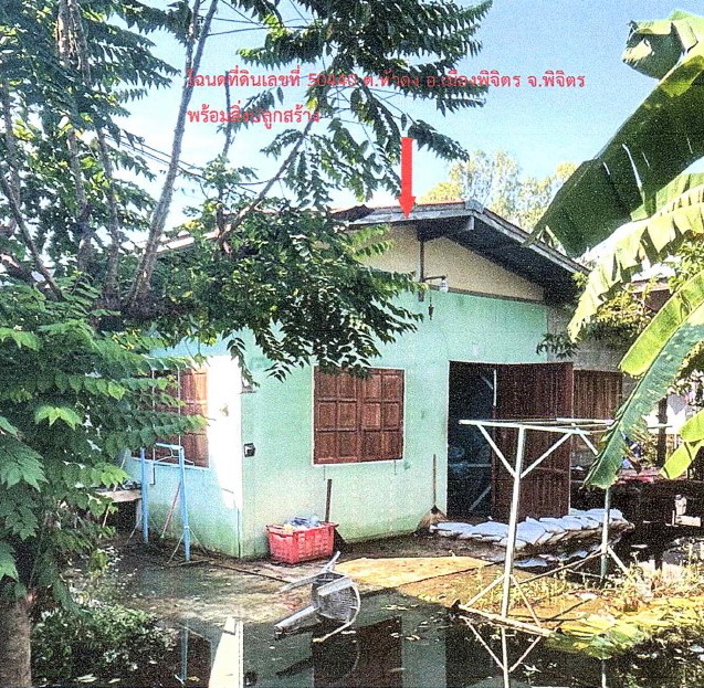 ขายทอดตลาด ที่ดินพร้อมสิ่งปลูกสร้าง ต.หัวดง อ.เมืองพิจิตร จ.พิจิตร