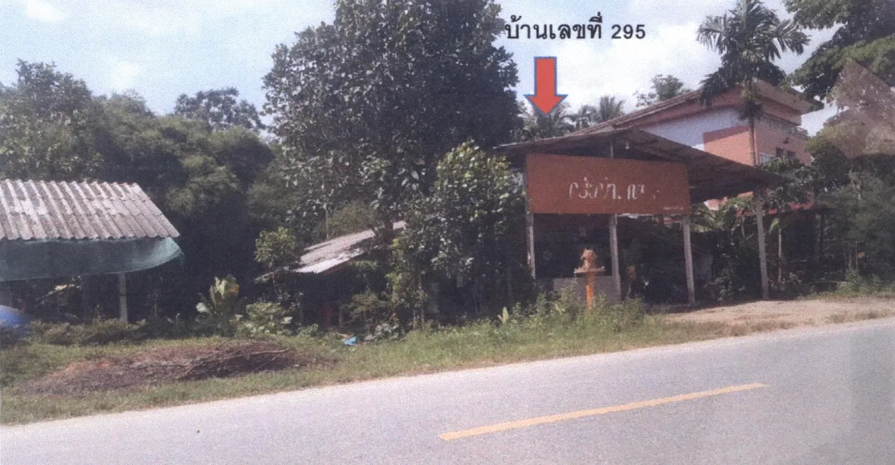 ขายทอดตลาด ที่ดินพร้อมสิ่งปลูกสร้าง ต.คลองทรายขาว อ.กงหรา จ.พัทลุง