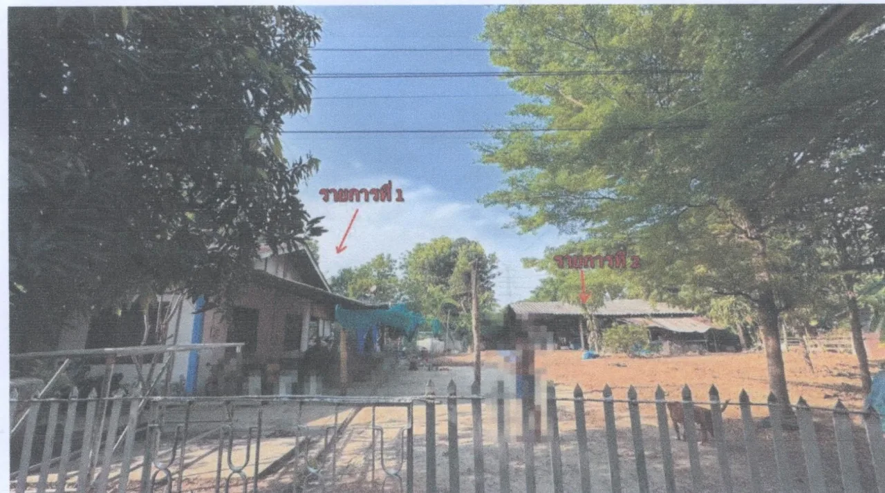 ขายทอดตลาด ที่ดินพร้อมสิ่งปลูกสร้าง ต.ภูมิ อ.บางมูลนาก จ.พิจิตร