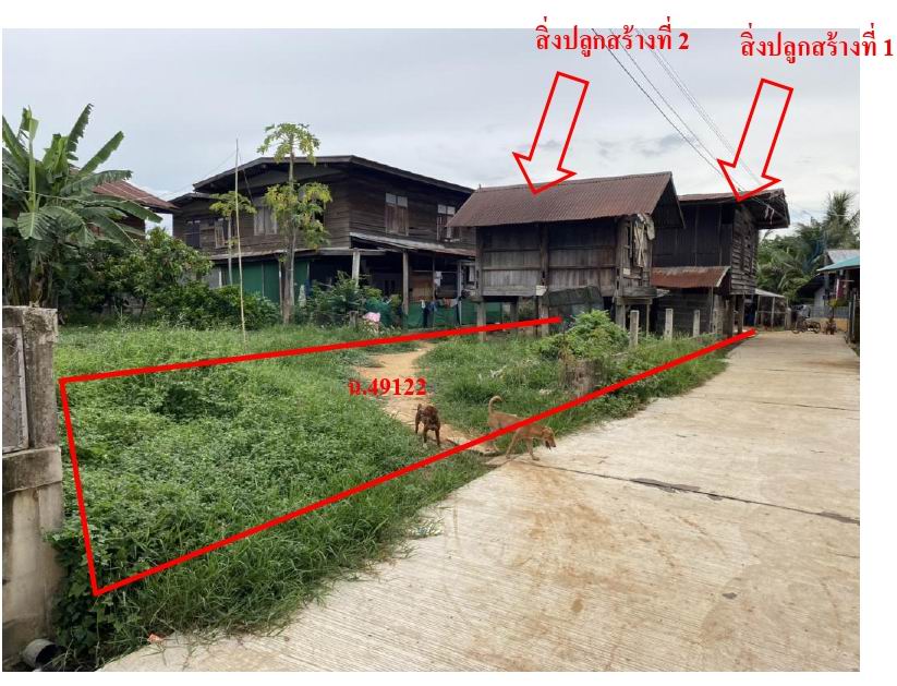 ขายทอดตลาด ที่ดินพร้อมสิ่งปลูกสร้าง ต.เขวาใหญ่ อ.กันทรวิชัย จ.มหาสารคาม