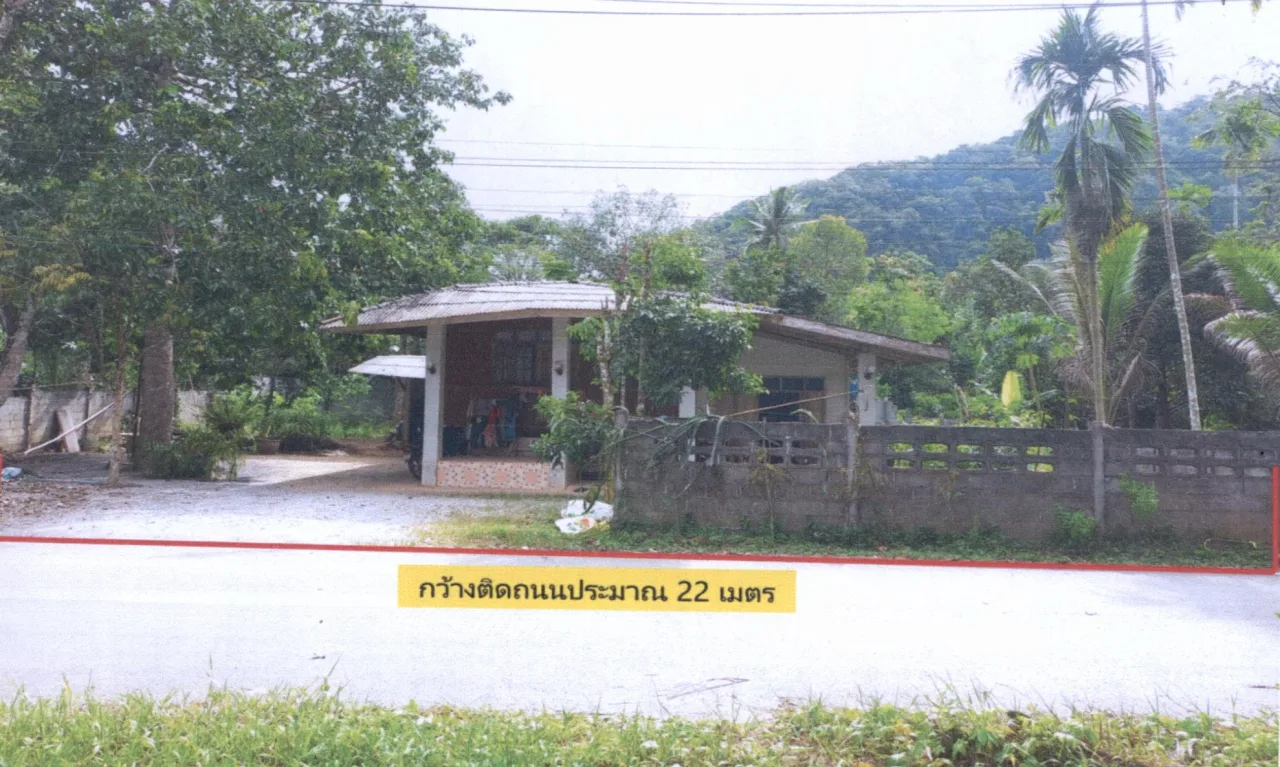 ขายทอดตลาด ที่ดินพร้อมสิ่งปลูกสร้าง ต.คลองเฉลิม อ.กงหรา จ.พัทลุง