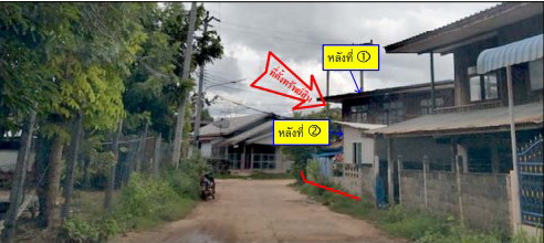 ขายทอดตลาด ที่ดินพร้อมสิ่งปลูกสร้าง ต.ลำปาว อ.เมืองกาฬสินธุ์ จ.กาฬสินธุ์