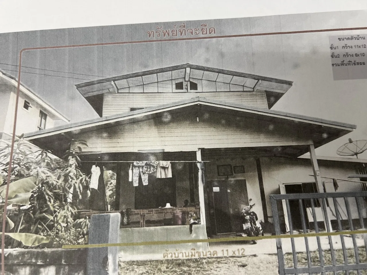 ขายทอดตลาด ที่ดินพร้อมสิ่งปลูกสร้าง ต.แคน อ.วาปีปทุม จ.มหาสารคาม