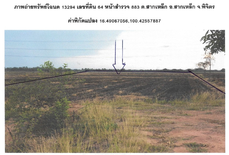 ขายทอดตลาด ที่ดินว่างเปล่า จ.พิจิตร
