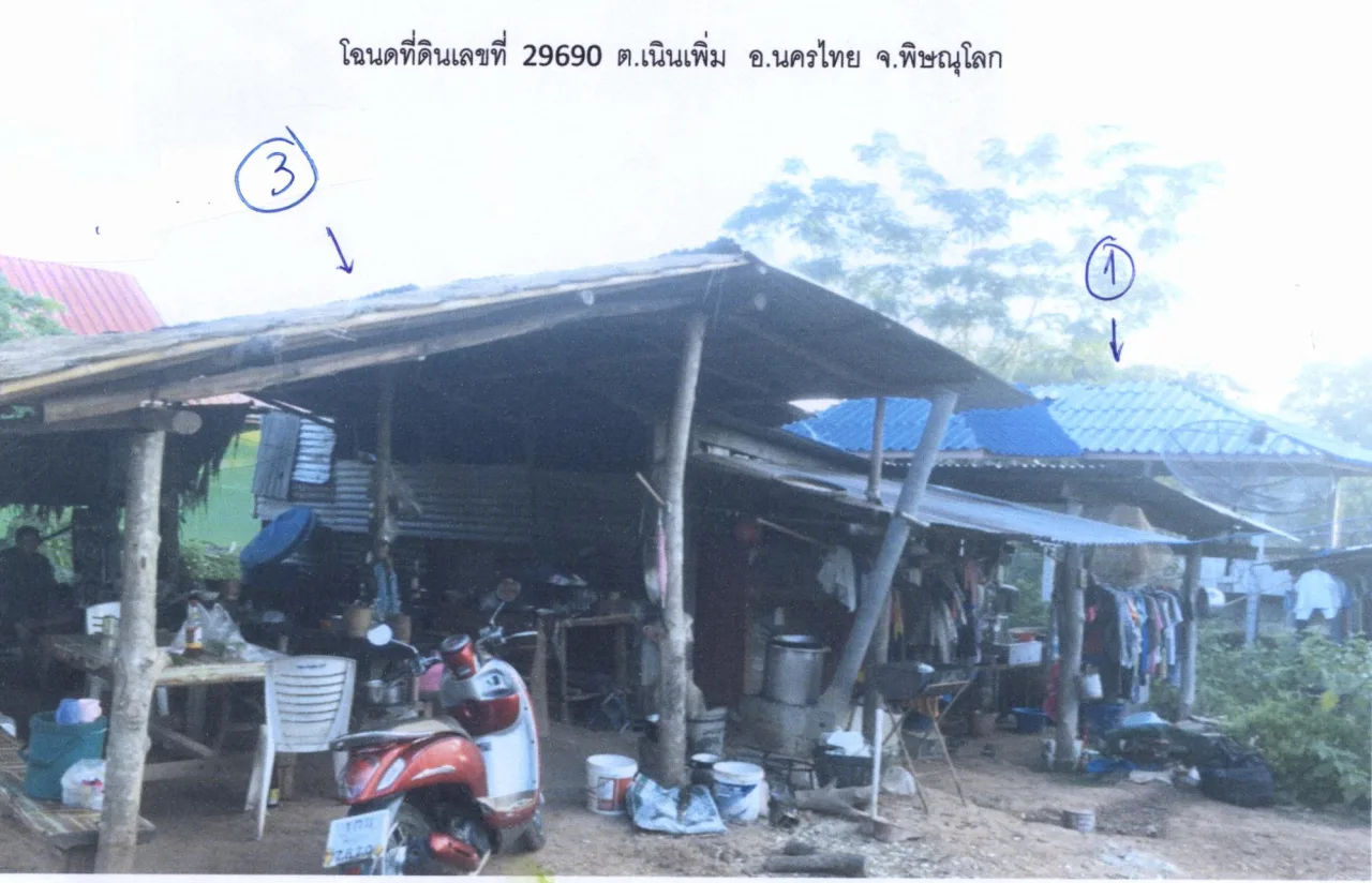 ขายทอดตลาด ที่ดินพร้อมสิ่งปลูกสร้าง ต.เนินเพิ่ม อ.นครไทย จ.พิษณุโลก