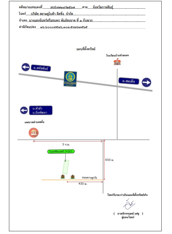 แผนที่ประกอบทรัพย์ 1