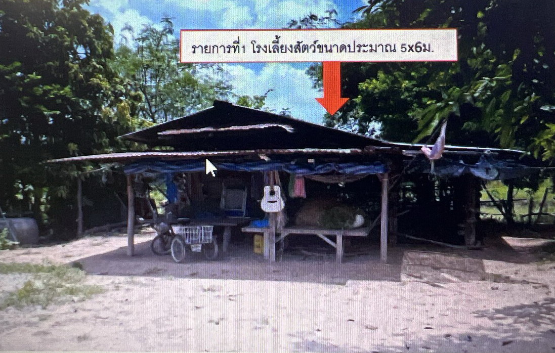 ขายทอดตลาด ที่ดินพร้อมสิ่งปลูกสร้าง ต.เขวาไร่ อ.นาเชือก จ.มหาสารคาม