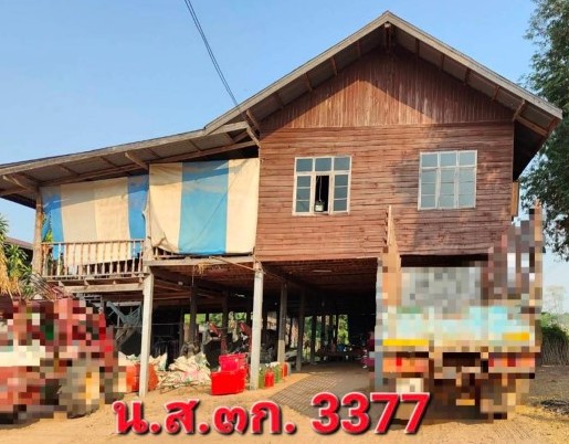 ขายทอดตลาด ที่ดินพร้อมสิ่งปลูกสร้าง ต.นามะเขือ อ.สหัสขันธ์ จ.กาฬสินธุ์
