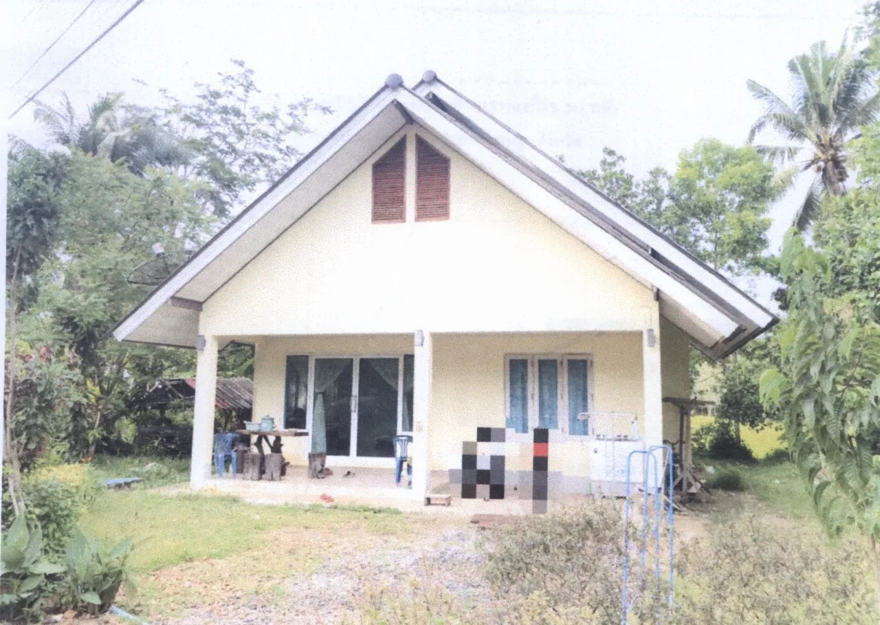 ขายทอดตลาด ที่ดินพร้อมสิ่งปลูกสร้าง ต.ดอนทราย อ.ควนขนุน จ.พัทลุง