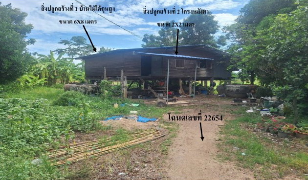 ขายทอดตลาด ที่ดินพร้อมสิ่งปลูกสร้าง ต.ห้วยเกตุ อ.ตะพานหิน จ.พิจิตร
