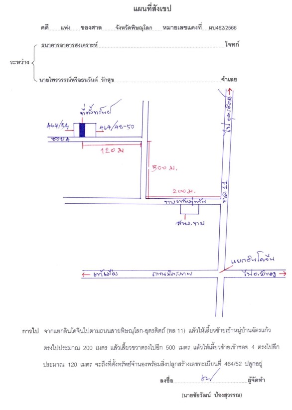 แผนที่ประกอบทรัพย์ 1