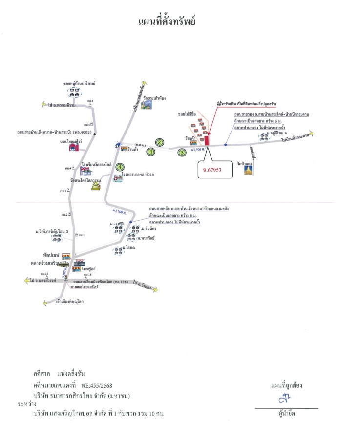 แผนที่ประกอบทรัพย์ 1