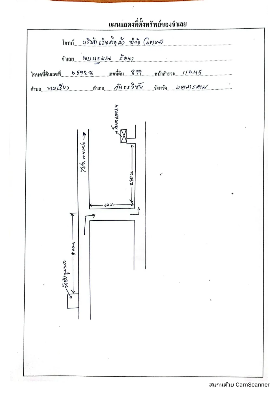 แผนที่ประกอบทรัพย์ 1
