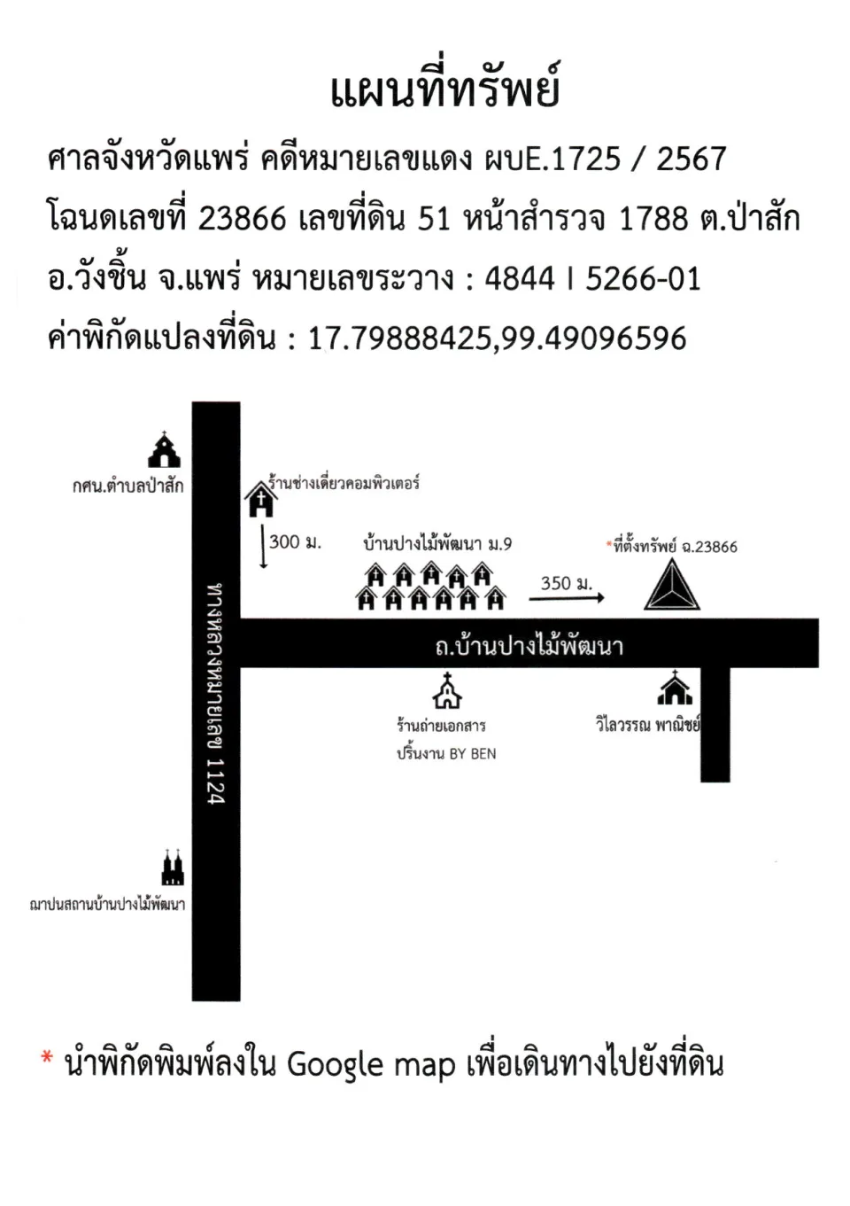 แผนที่ประกอบทรัพย์ 1