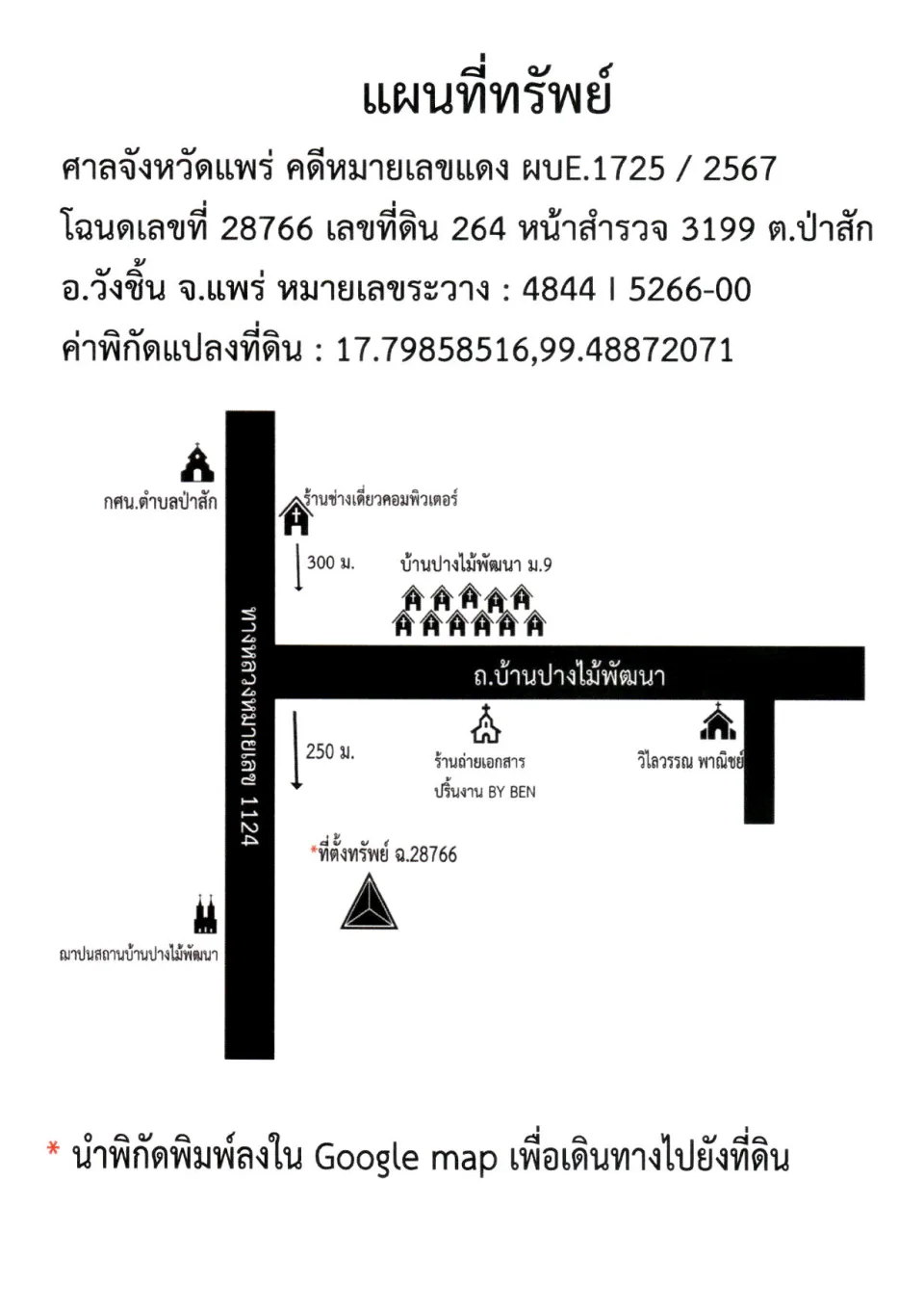 แผนที่ประกอบทรัพย์ 1