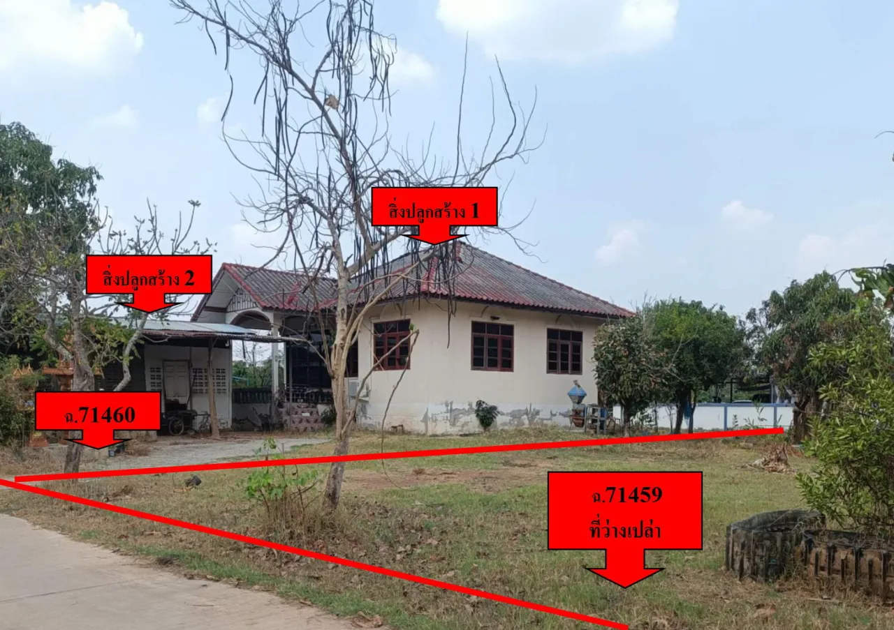 ขายทอดตลาด ที่ดินว่างเปล่า จ.มหาสารคาม