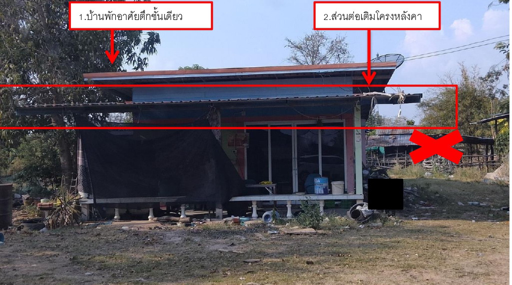 ขายทอดตลาด ที่ดินพร้อมสิ่งปลูกสร้าง ต.ประชาพัฒนา อ.วาปีปทุม จ.มหาสารคาม