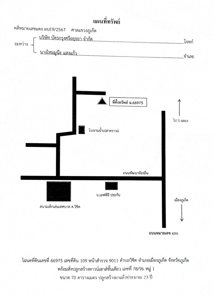 แผนที่ประกอบทรัพย์ 1