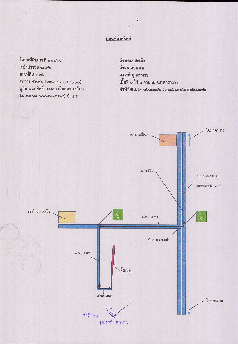 แผนที่ประกอบทรัพย์ 1