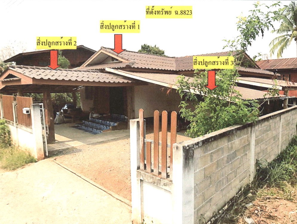 ขายทอดตลาด ที่ดินพร้อมสิ่งปลูกสร้าง ต.น้ำเลา อ.ร้องกวาง จ.แพร่