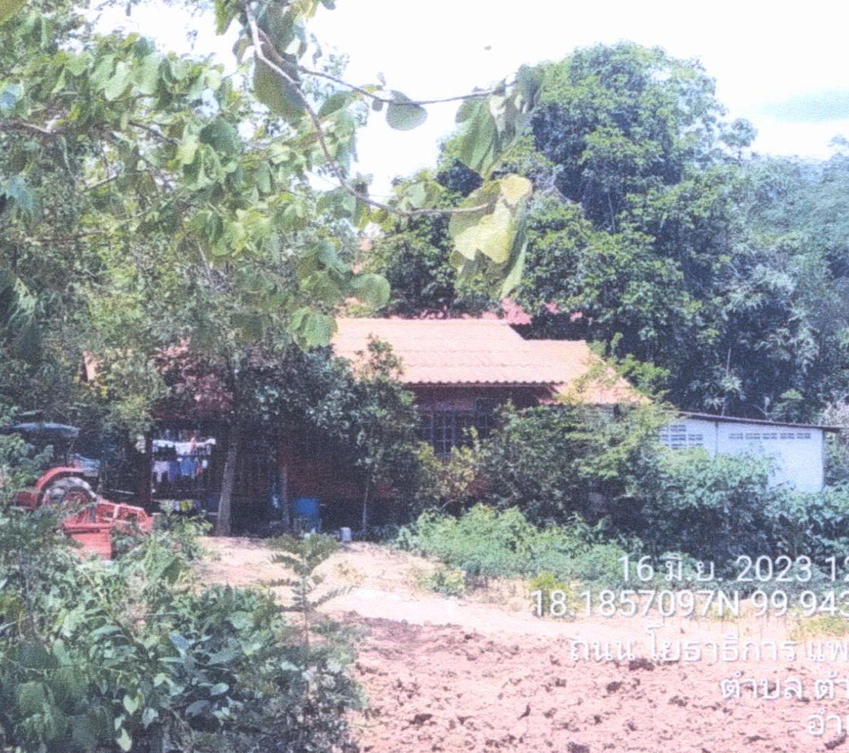ขายทอดตลาด ที่ดินพร้อมสิ่งปลูกสร้าง ต.ต้าผามอก อ.ลอง จ.แพร่