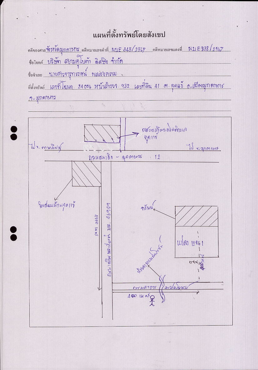 แผนที่ประกอบทรัพย์ 1