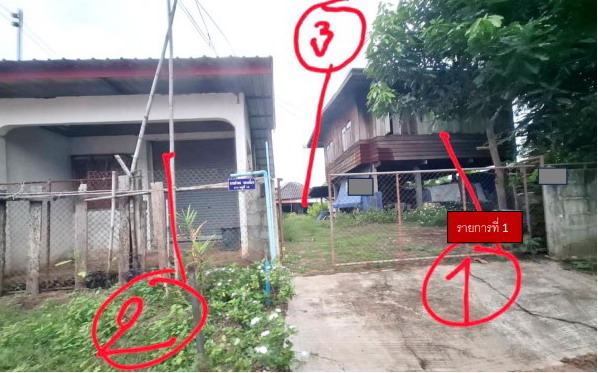 ขายทอดตลาด ที่ดินพร้อมสิ่งปลูกสร้าง ต.หนองแคน อ.ปทุมรัตต์ จ.ร้อยเอ็ด