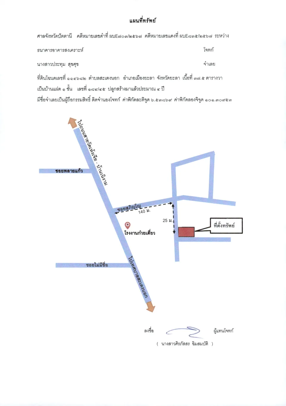 แผนที่ประกอบทรัพย์ 1